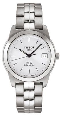 Tissot Men's T-Classic PR50 Titanium Watch #T34.7.481.31.