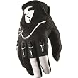 Thor MX Flow Men's Off-Road Motorcycle Gloves w/ Free B&F Heart Sticker Bundle - Black
