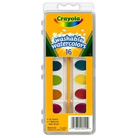 Crayola 16 Ct Washable Watercolors