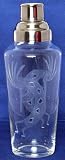 Individually Hand Etched Kokopelli Glass Shaker 11"