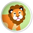 Wild Animals Lion Knob by Olive Kids