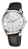 Zenith Men's 03.2120.685/02.C498 Elite Captain Power Reserve Silver Dial Watch