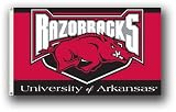 NCAA Arkansas Razorbacks 3-by-5 Foot Flag with Grommets