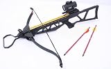 180 Lbs Crossbow + Red Dot Scope + Arrows Cross Bow