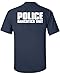 Jacted Up Tees Police Narcotics Unit Front & Back Men's T-Shirt SHIPS FROM OHIO USA
