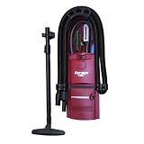 GarageVac GH120-R Red Wall Mounted Garage Vacuum with Accessory