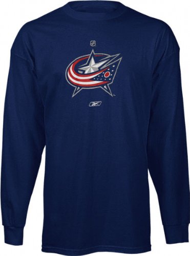 Columbus Blue Jackets Youth Primary Logo Long Sleeve T-Shirt
