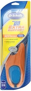 Dr. Scholl's Massaging Gel Extra Support Insoles (Men's Size 8 to 14) 1-Pair