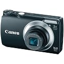 Canon Powershot A3300 16 MP Digital Camera with 5x Optical Zoom (Black)