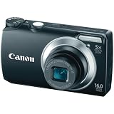 Canon Powershot A3300 16 MP Digital Camera with 5x Optical Zoom (Black)