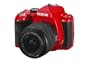 Pentax K-r SLR-Digitalkamera (12 Megapixel, Live View, HD Video) Kit inkl. DA L 18-55mm Objektiv rot