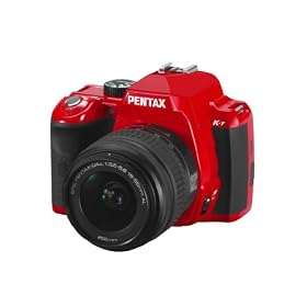 Pentax K-r DSLR and DAL 18-55mm Lens Kit - Red