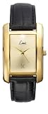 Limit 5254.01 Gold Plated Men's Date Dial Leather Strap Watch