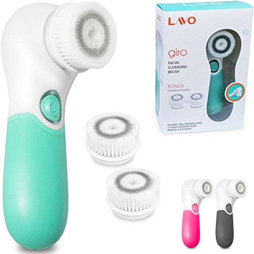 Waterproof Electric Facial Exfoliator - Microdermabrasion Scrub System - by LAVO