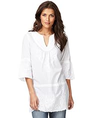 Indigo Collection Pure Cotton Cutwork Tunic