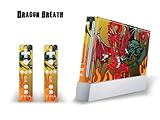 Skin Decal Cover for Nintendo Wii Console + two Wiimote Controllers - Drago ....