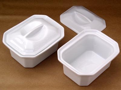 Pillivuyt 430514BX Oblong Faceted 1.75 C.