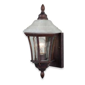 Royce Lighting RL2134 2WP Villa Outdoor Wall Lantern Weathered Patina with Clear Beveled... by Royce Lighting