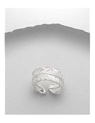 Feather Ring In Sterling Silver