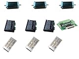 DC-HOUSE NEMA34ステッピングモーター1600オンス*3個 ステッピングモータドライブDM860A*3個 電力供給350Wプリント回路基板