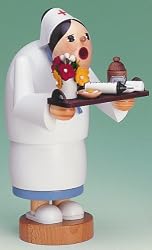 Christmas Smoker - Nurse (7.5 inches)