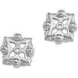 14K White Gold Earring Jackets