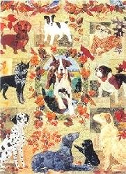 Summers End Dogs BOM Maggie Walker 10 Applique Quilt Patterns