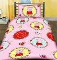 Peppa Pig Spirals Cot Bed Duvet Cover Set Junior Size Bedding