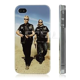 Ecell - CLAY AND JAX ON SONS OF ANARCHY TV SERIES BACK CASE COVER FOR APPLE iPHONE 4 4S