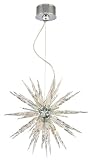 Possini Euro Design Clear Glass Icicle Pendant Light