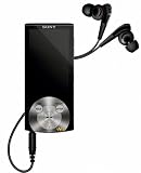 Sony NWZ-A844B MP3/ Video Player 8 GB (7 cm (2,8 Zoll) OLED-Display, Sprach-lern-Modus, Easy-Rewind, USB 2.0) schwarz