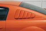 05 06 07 08 Ford Mustang V6 GT Street Scene Gen 2 Side Quarter Window Louvers Covers - 950-70749