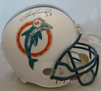 Dan Marino Autographed Miami Dolphins Deluxe Helmet