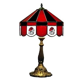 Stained Glass Table Lamp 16 University of Georgia Bulldogs