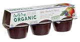 Santa Cruz Organic Apple Blueberry Sauce, 6-Count 4-Ounce Cups (Pack of 6)