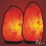 Pack of 2 Himalayan Salt Table Lamps 11~13 Lbs Each with Cord & bulb