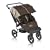 Baby Jogger City Classic Double Stroller, Brown & Stone