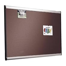 Quartet Prestige Plus Diamond Mesh Fabric Bulletin Board, 3 x 4 Feet, Aluminum Frame (B444A)