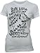 Soft Kitty Warm Kitty Ladies White Fitted T-Shirt