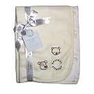 Baby Reversible Friends Fleece Blanket Bedding, Babies Crib Blanket Ideal Gift