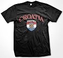 Croatia Crest T-shirt, Croatian Flag T-shirt