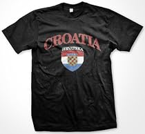 Croatia Crest T-shirt, Croatian Flag T-shirt