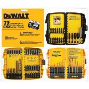 Dewalt 72 Piece Combination Set
