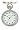Claude Pascal Mechanische Taschenuhr mit LC-Handaufzug C31411 MEA