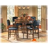 Lakota 5 Pcs Pub Table with 4 Bar Stools By Ashley Furniture by Lakota