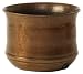 Liberty Garden Products 1904 Hammered Copper Garden Hose Pot - Aged Copper