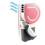Evpoartive Cooling Battery Fan - Stay Cool Anywhere with Handy Cooler - Pink