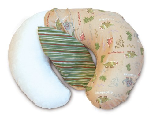 Boppy 2 Sided Cotton Blend Slipcover, Dino