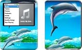 Dolphins Design Protective Decal Skin Sticker for Apple iPod nano 3G (3rd Generation) 4GB/ 8GB Player