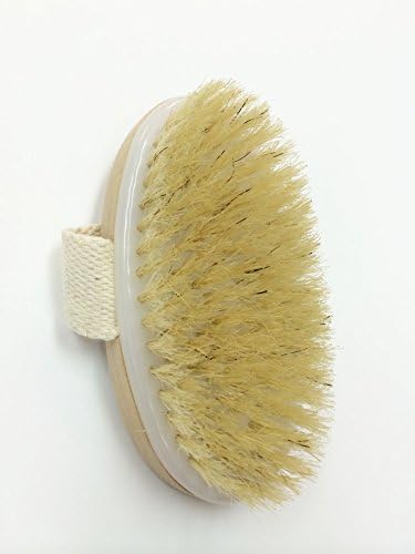 KibbiX 100% Natural Bristle Body Brush for the extra grooming after a rough day
